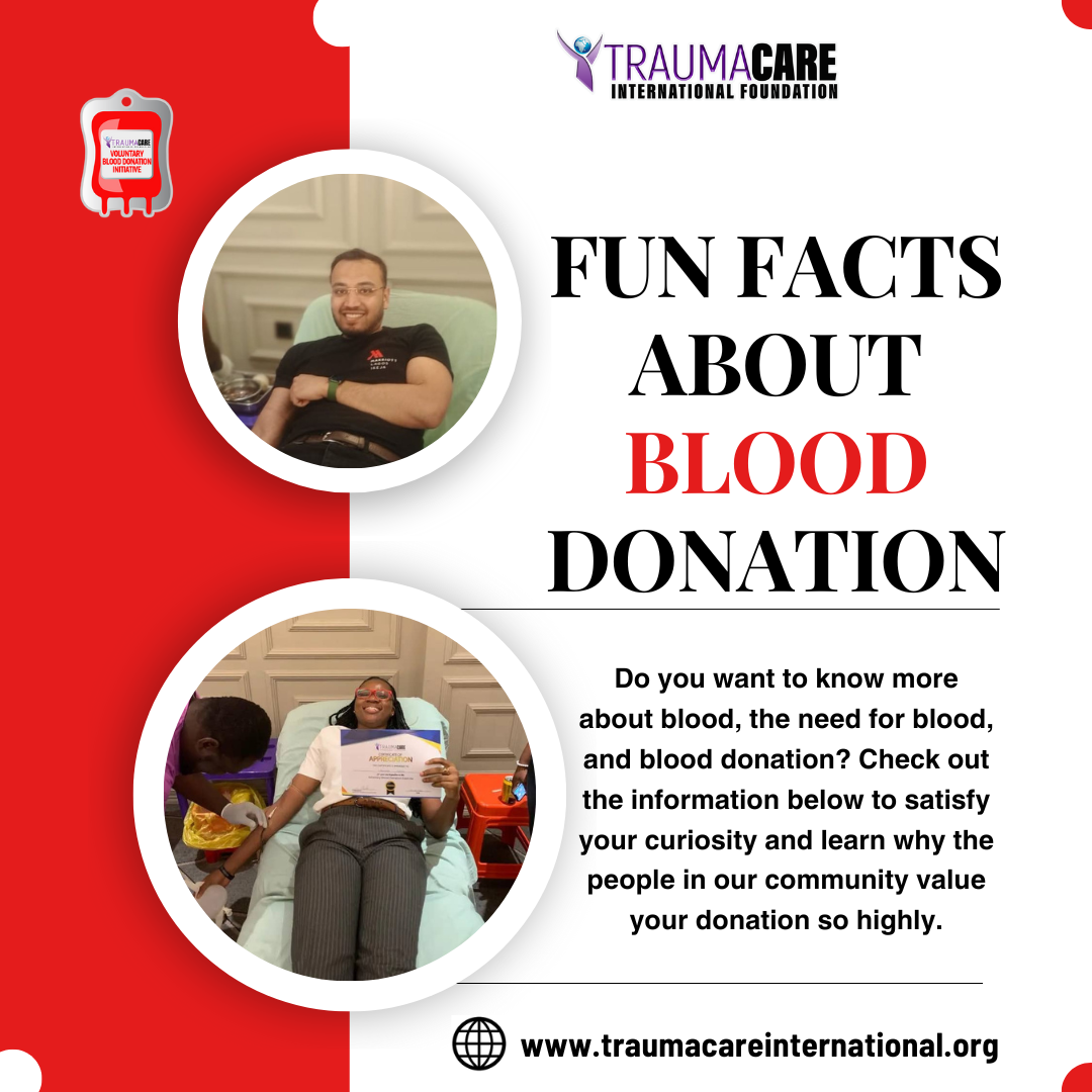 FUN FACTS ABOUT BLOOD DONATION (PART 1)